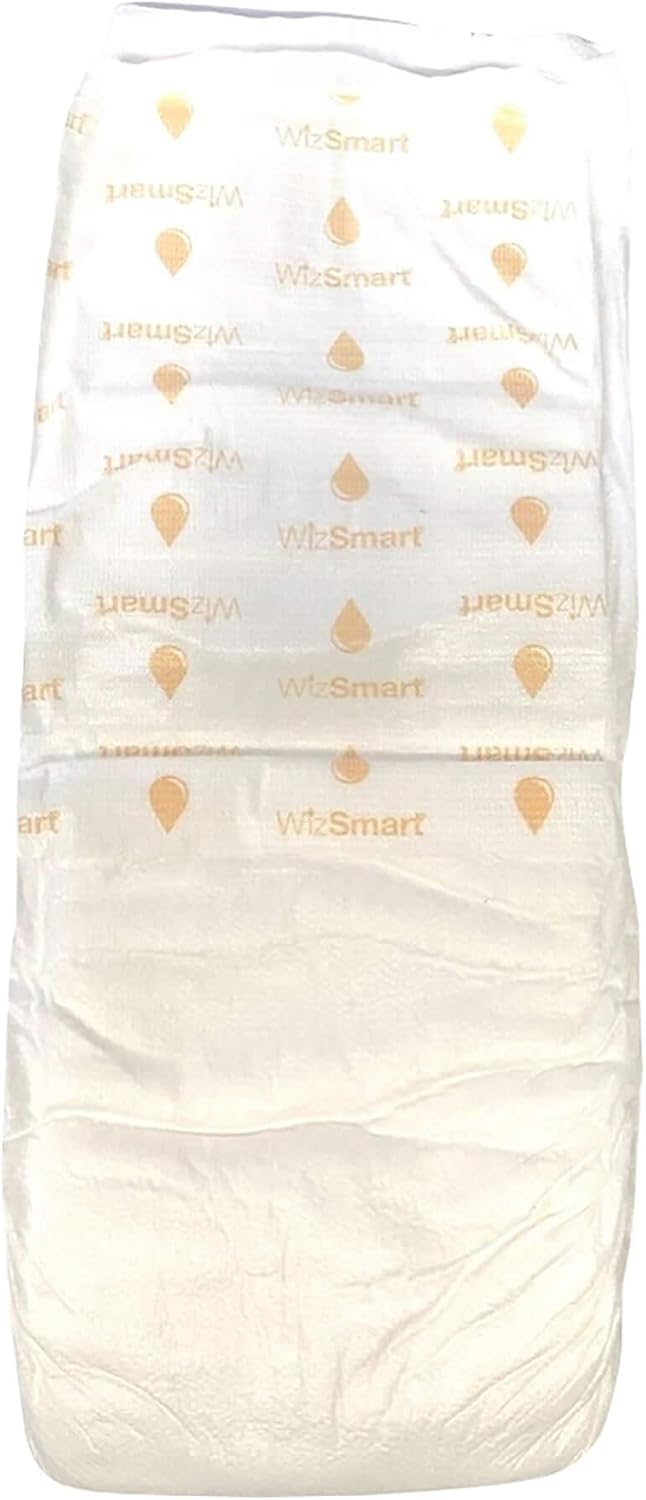 WizSmart UltraDry Disposable Male Dog Wraps – 12 Count