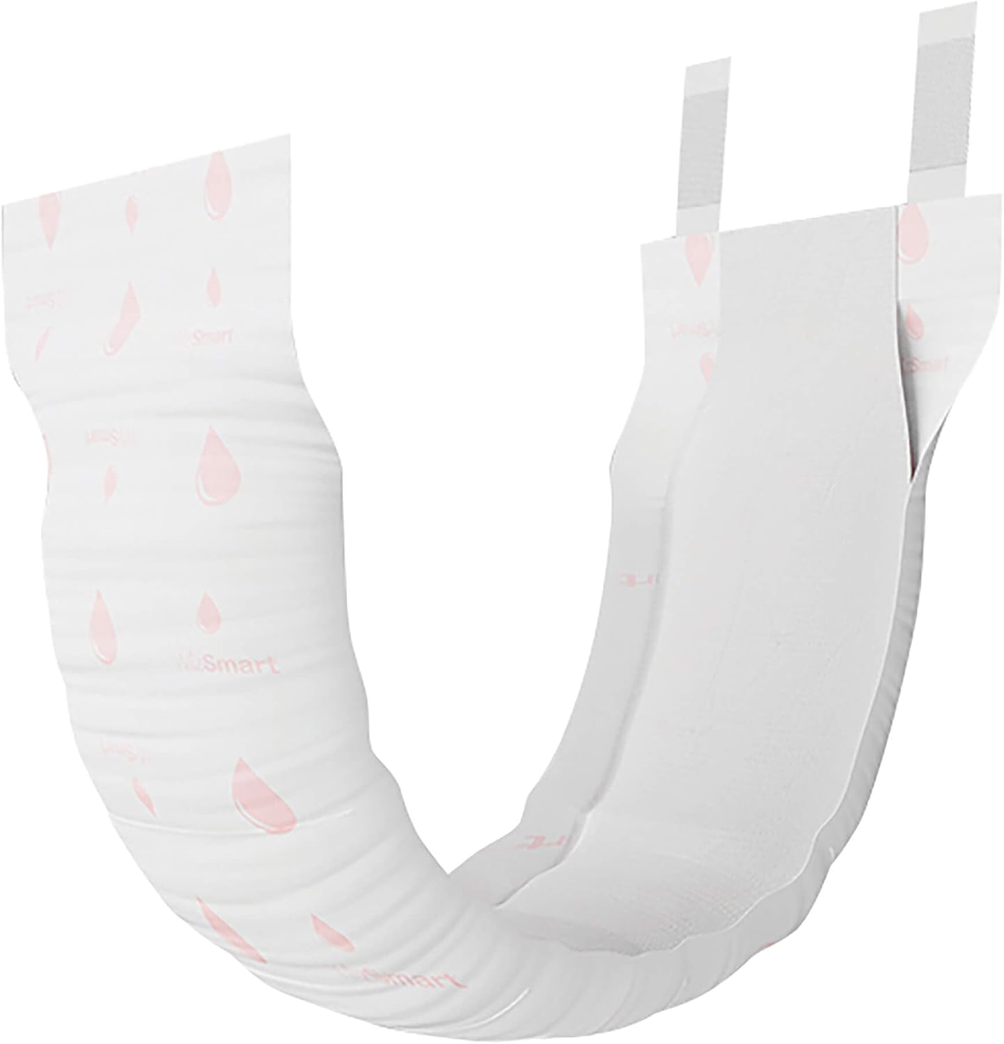 WizSmart UltraDry Disposable Male Dog Wraps – 12 Count
