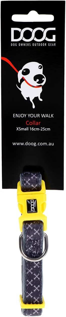 DOOG Odie Dog Collar – Adjustable Neoprene Collar for Extra Small Dogs, XS
