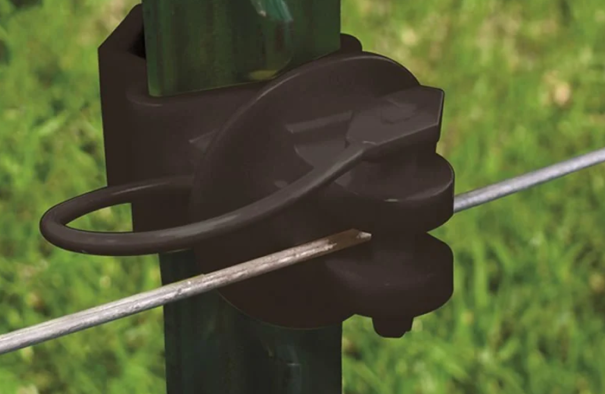 Patriot T-Post Pinlock Insulator – Black