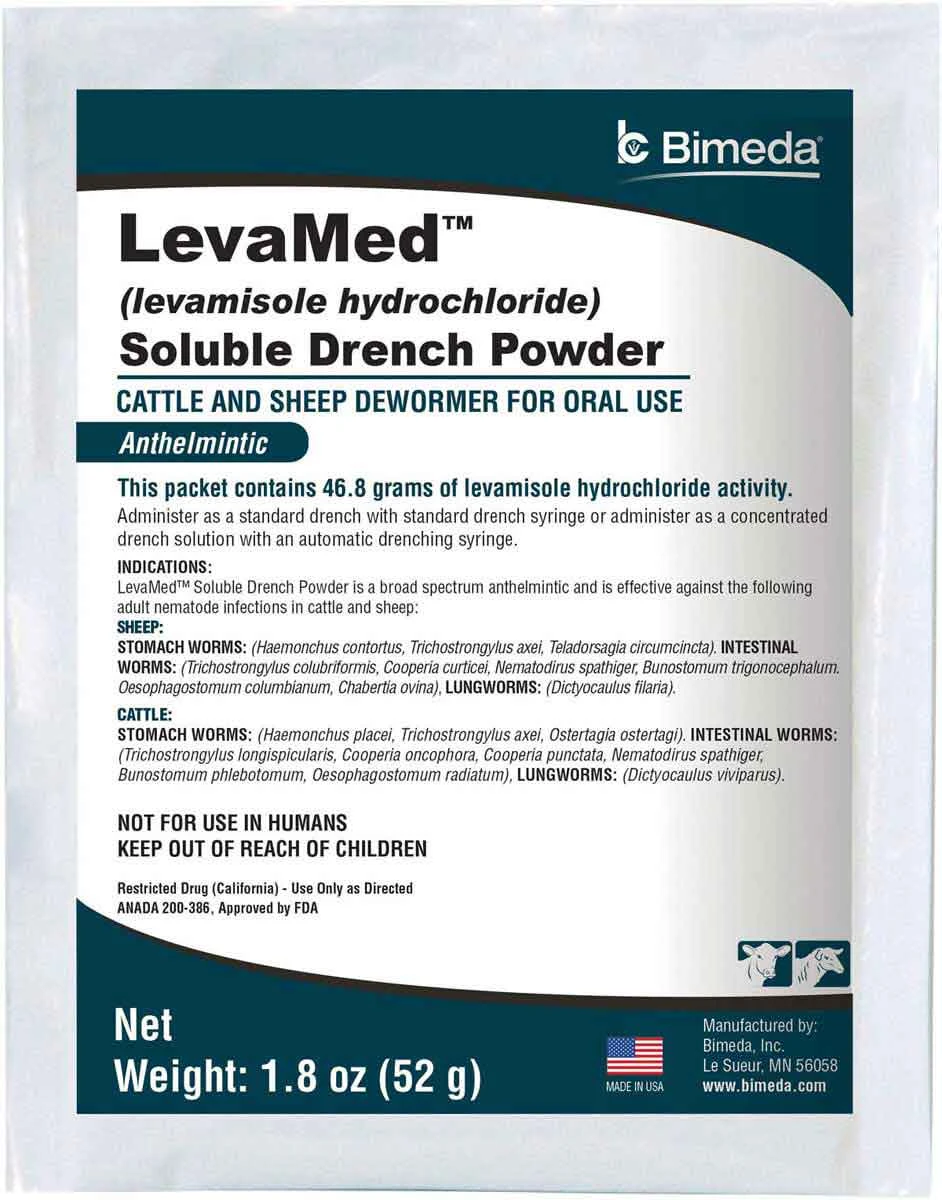 LevaMed Soluble Drench Powder 52gm