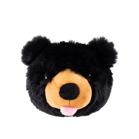 Tall Tails 2-in-1 Fetch Ball Dog Toy – 4 Inch Plush Interactive Squeaky Toy with Hidden Bonus Ball