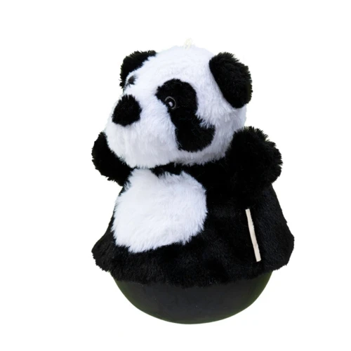 Tall Tails Roly Poly Panda Plush Dog Toy