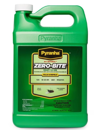 Pyranha Bug Armor Zero-Bite Natural Insect Repellent Concentrate – 1 Gallon (128 oz)