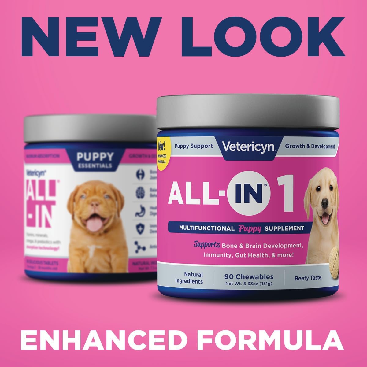 Vetericyn ALL-IN 1 Puppy Supplement – 90 Tablets
