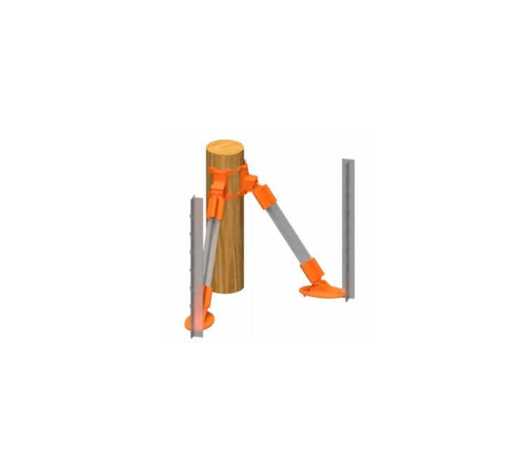 Dare CB-360-WP 360° Adjustable Wood Corner Brace Kit – Insulated Electric Fence Post Brace Hardware