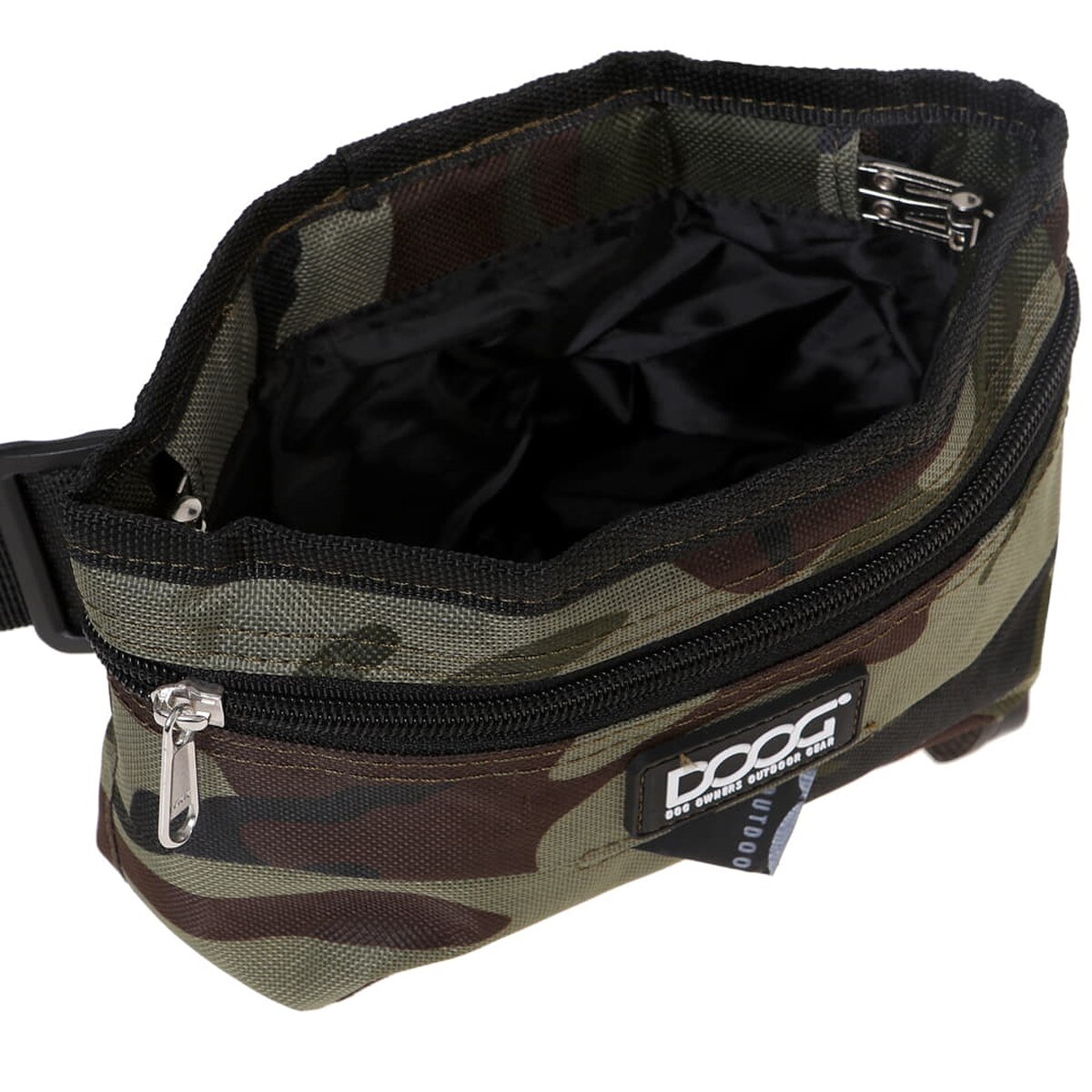 DOOG Treat & Training Pouch with Hinge Closure - Camo - Large