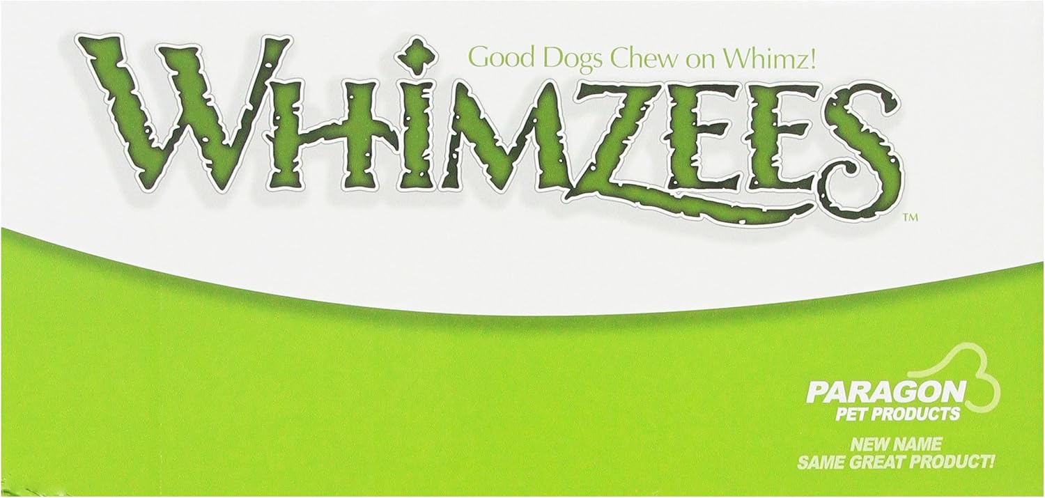 PARAGON 154103 30-Count Box Whimzees Toothbrush Star for Pets, Large