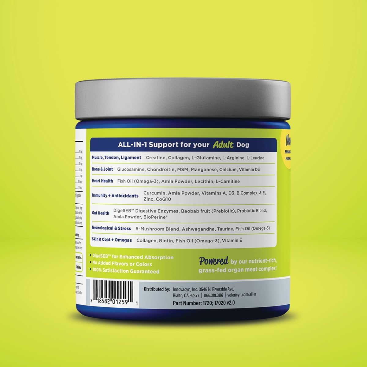Vetericyn ALL-IN Adult Dog Supplement – 90 Tablets