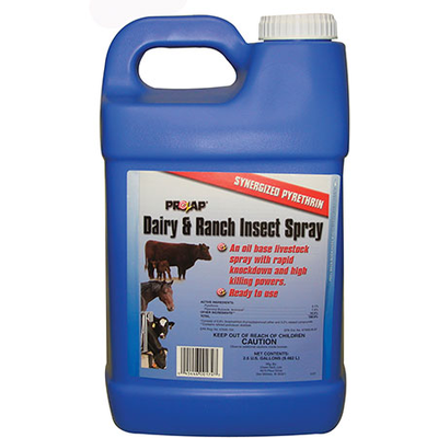 Prozap Dairy & Ranch Livestock Insect Spray – 2.5 Gallon