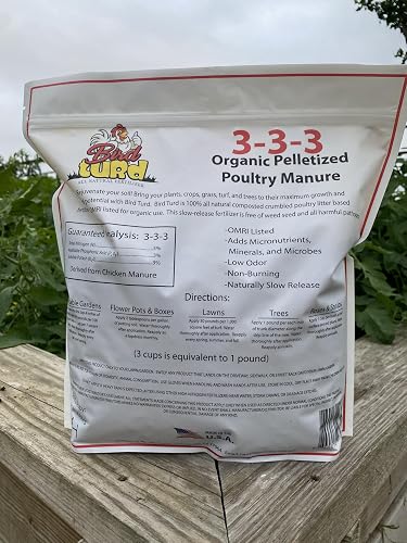 Bird Turd All Natural Organic Fertilizer 4lb