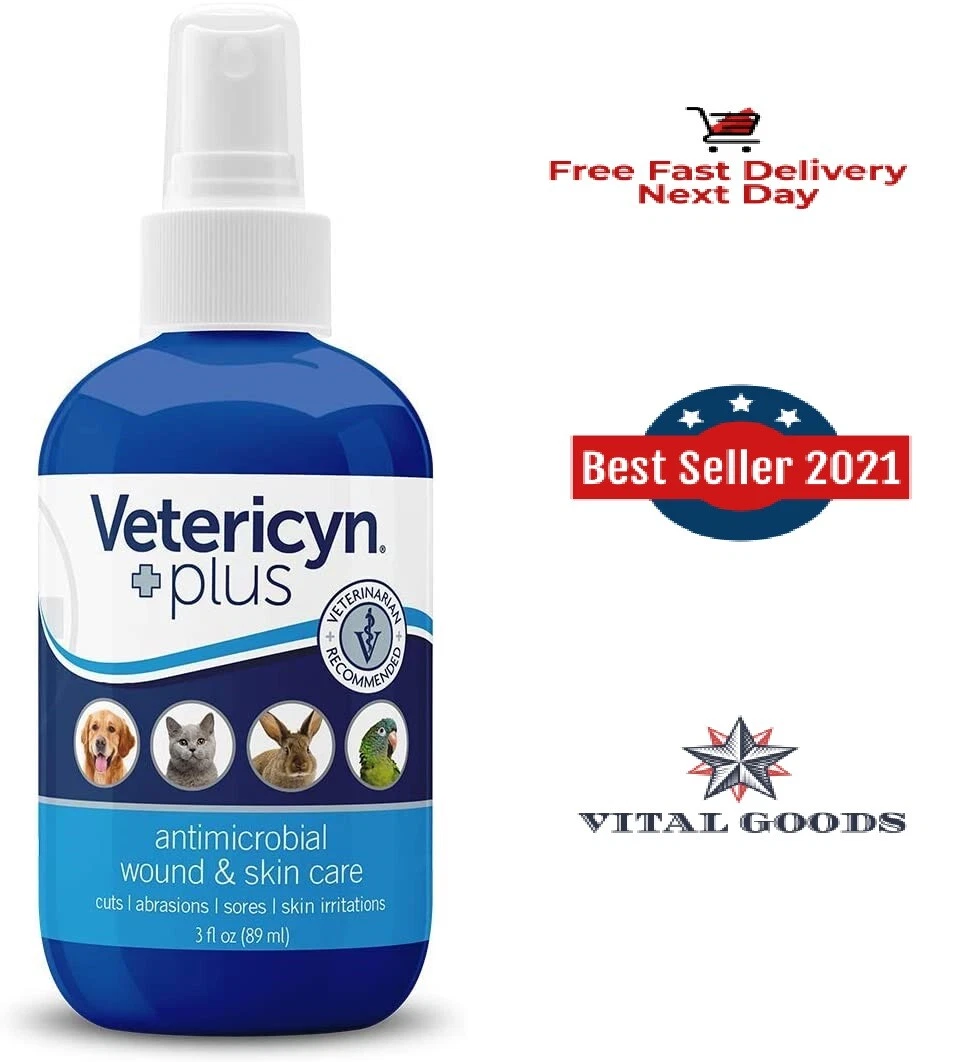 Vetericyn Plus Wound & Skin Care – 3 fl oz