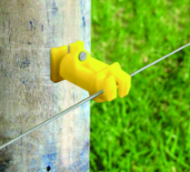 Patriot 2-Inch Yellow T-Post Insulator