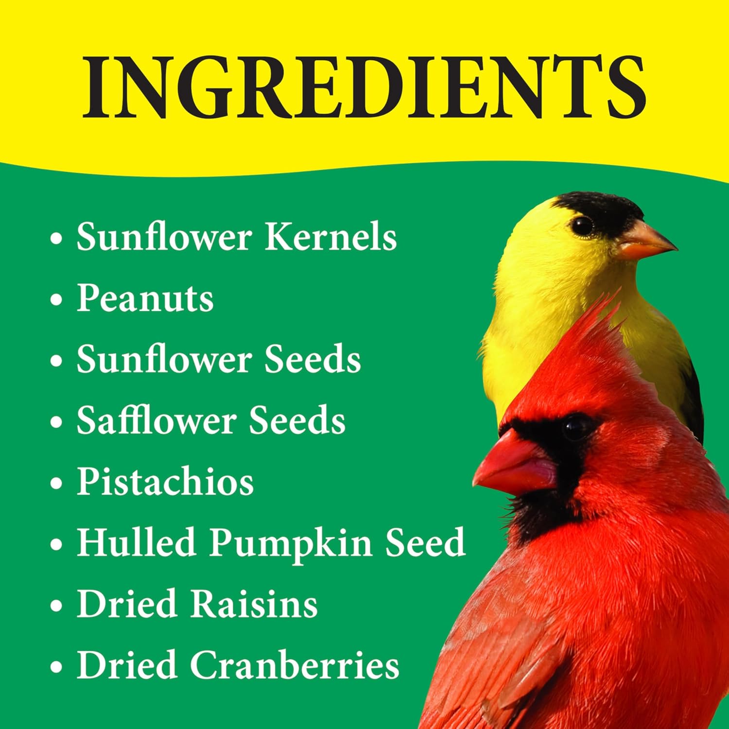 Wild Delight Nut N’ Berry Premium Wild Bird Food – Real Fruit, Nuts & Sunflower Seed Blend