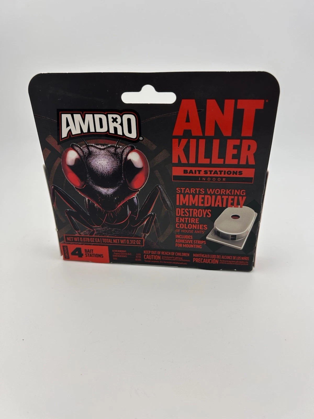 AMDRO Ant Killing Bait Stations 4pk