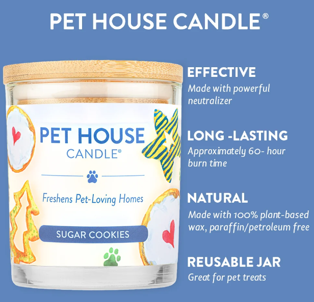 One Fur All® Pet House Candle – Sugar Cookies — image 3