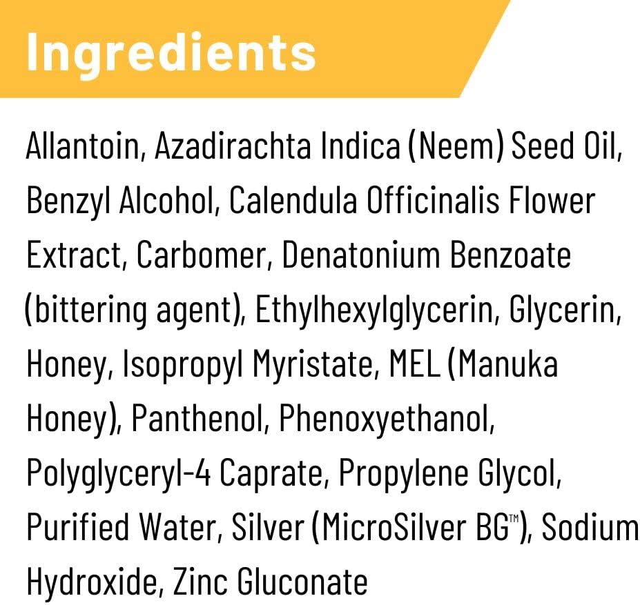 Silver Honey Rapid Wound Repair Spray Gel, 8 fl oz