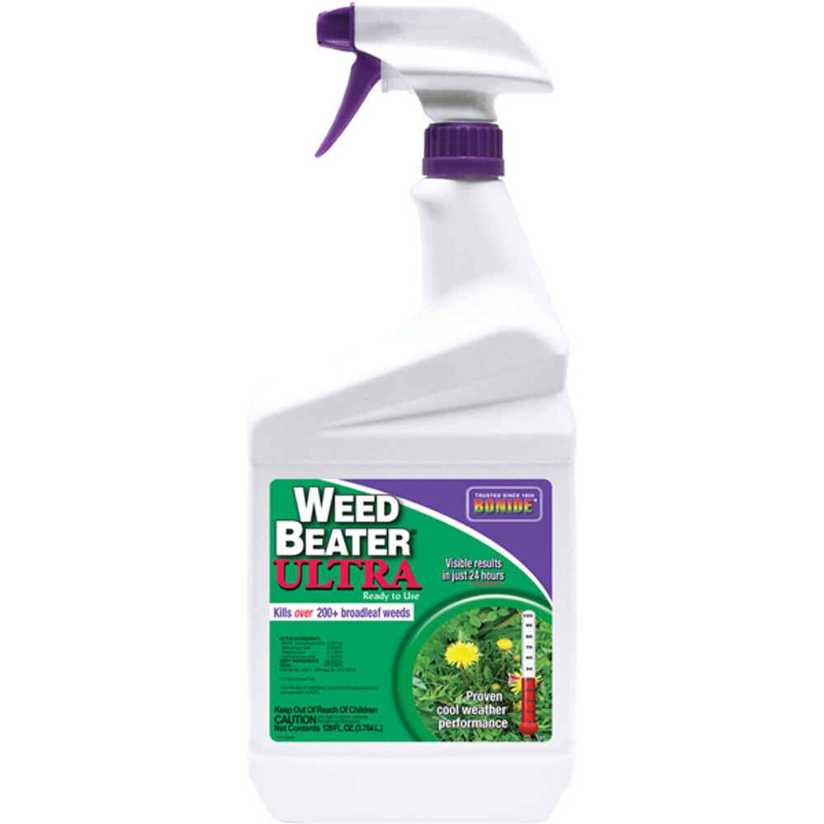 Bonide Weed Beater Ultra Ready-to-Use Broadleaf Weed Killer Trigger Spray – 32 oz