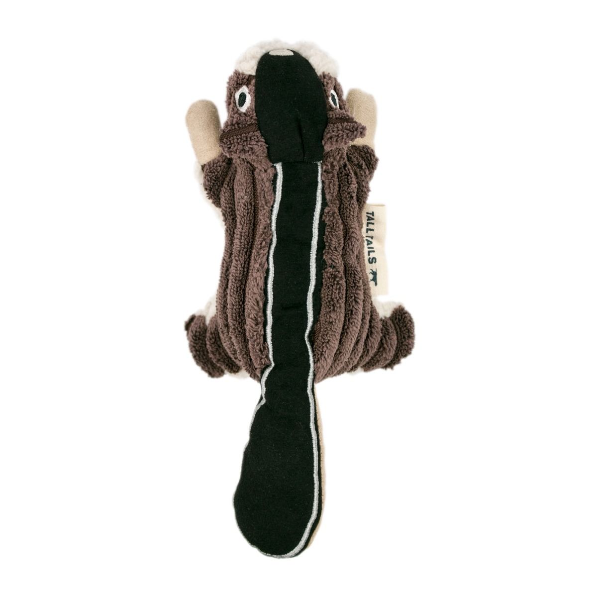 Tall Tails Chipmunk with Squeaker Plush Dog Toy – 5 Inch