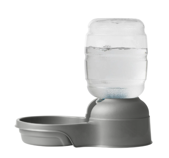 Petmate Mason Replendish Gravity Waterer for Dogs & Cats – 1 Gallon BPA-Free Pet Water Dispenser with Charcoal Filter