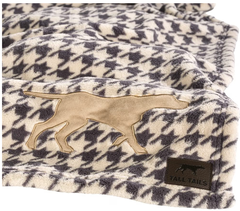 Tall Tails Houndstooth Dog Blanket