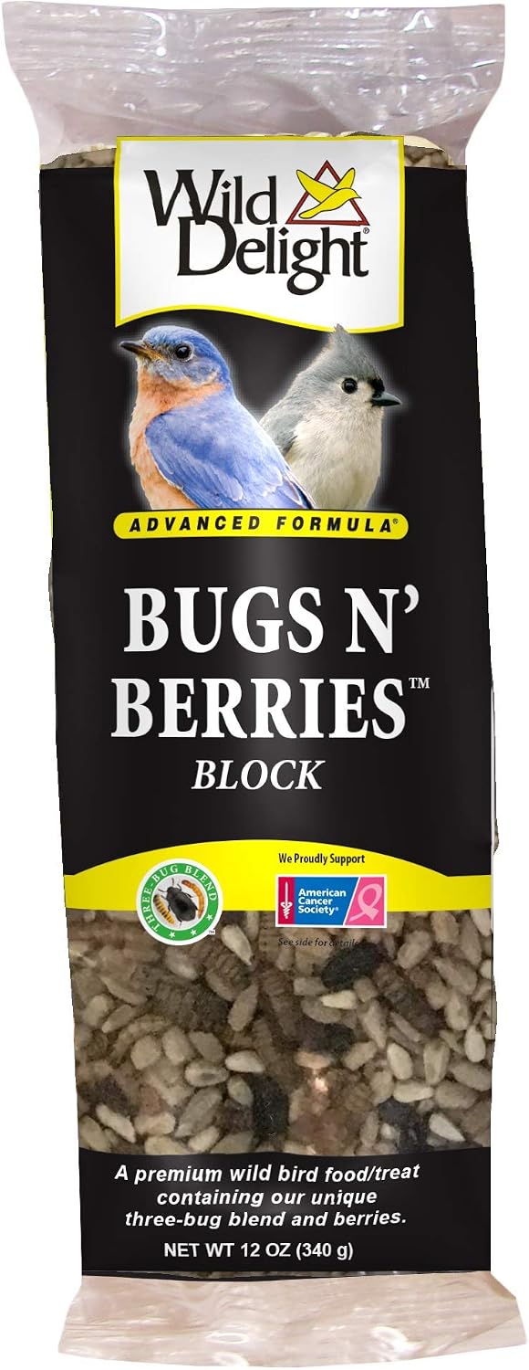 Wild Delight Bugs N' Berries Block – 12 oz