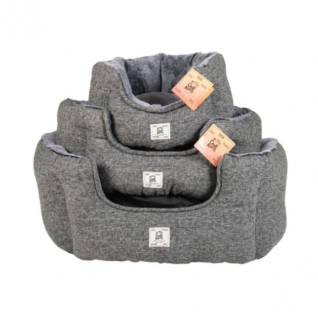 Chill Kuzzi FIR Round Bed Grey 30"