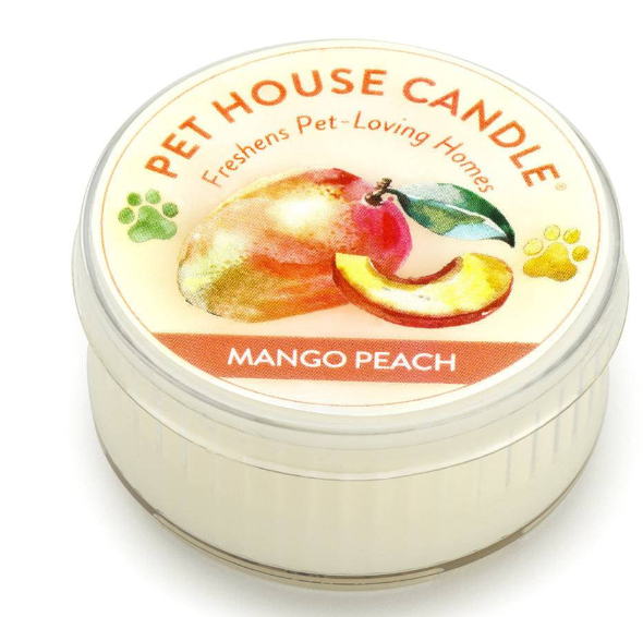 One Fur All® Pet House Mango Peach Mini Candle — image 1
