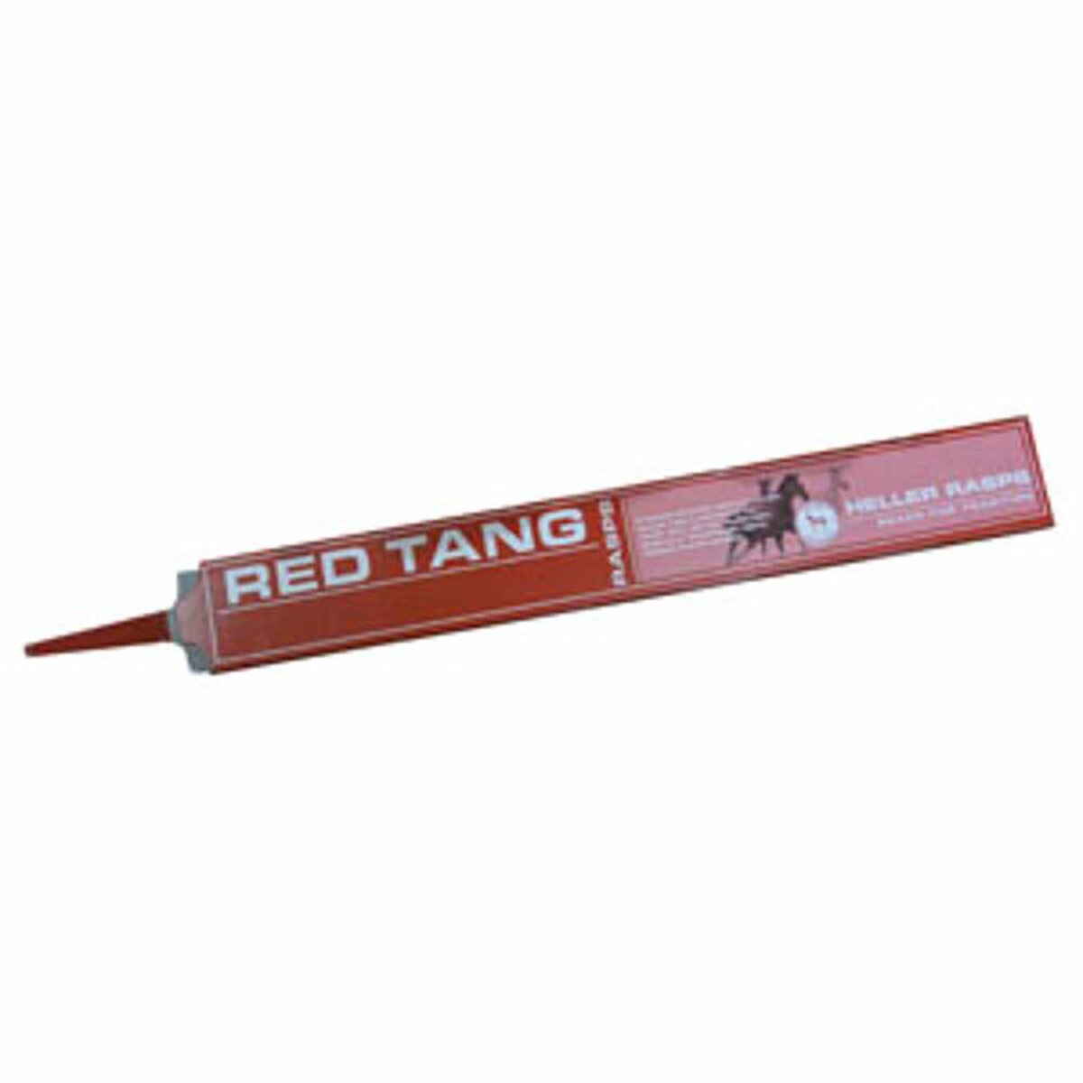 Heller Red Tang 14" Farrier Hoof Rasp – Professional Horse Hoof File for Hard & Dry Hooves