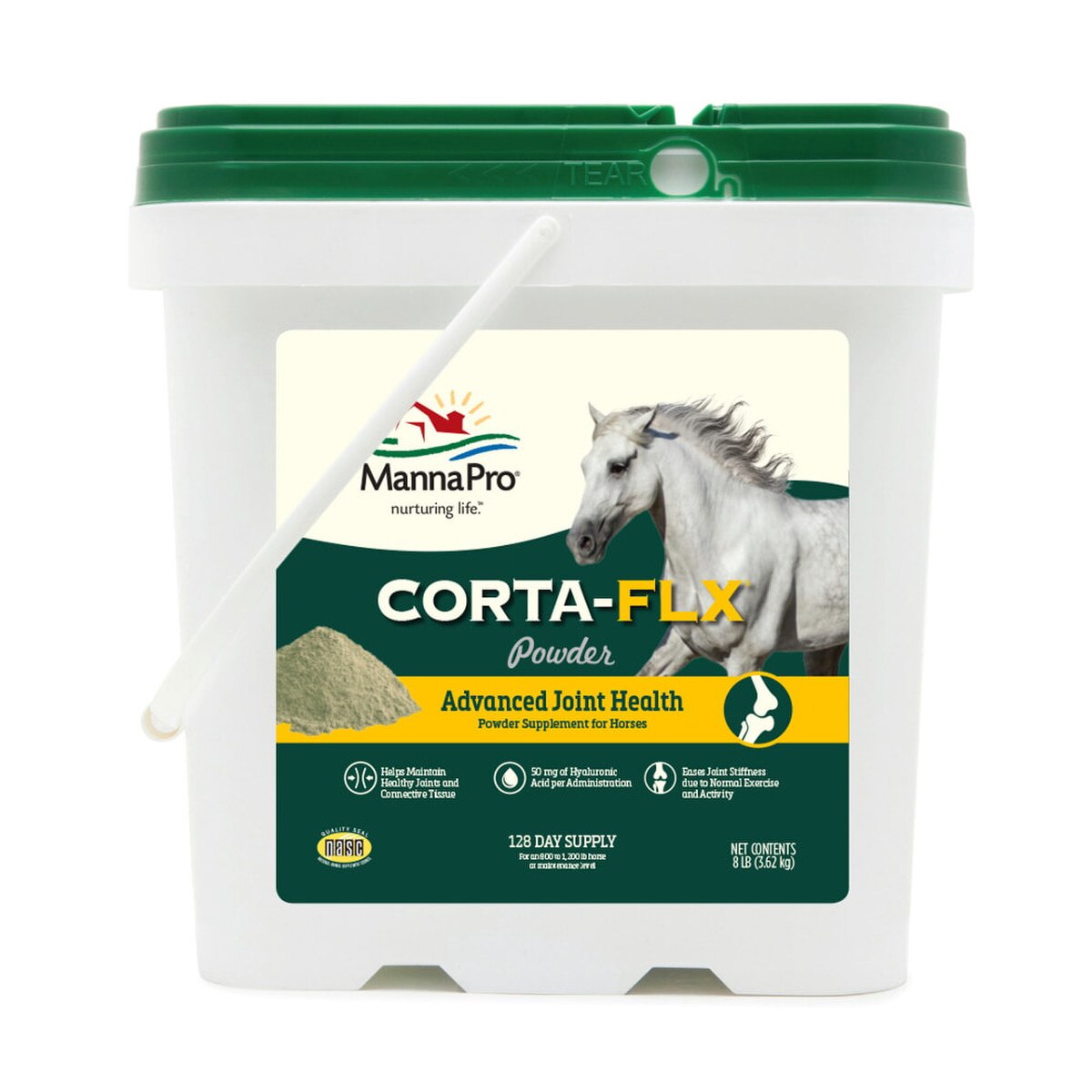 Corta-FLX Equine Joint Supplement Powder, Supports Joint Health, Mobility, Flexibility, Cartilage Protection, Joint Comfort, Quick Absorption, Daily Joint Support, Performance, 8 lb
