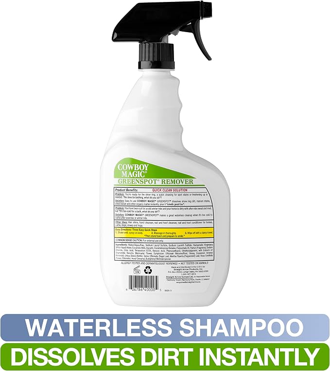 GreenSpot Remover 32 oz – Pet Stain & Odor Remover for Carpet, Rugs & Upholstery