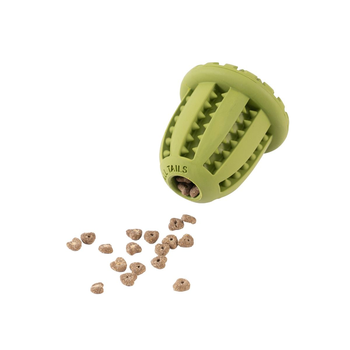 Tall Tails Natural Rubber Acorn Reward Dog Toy – 3 Inch