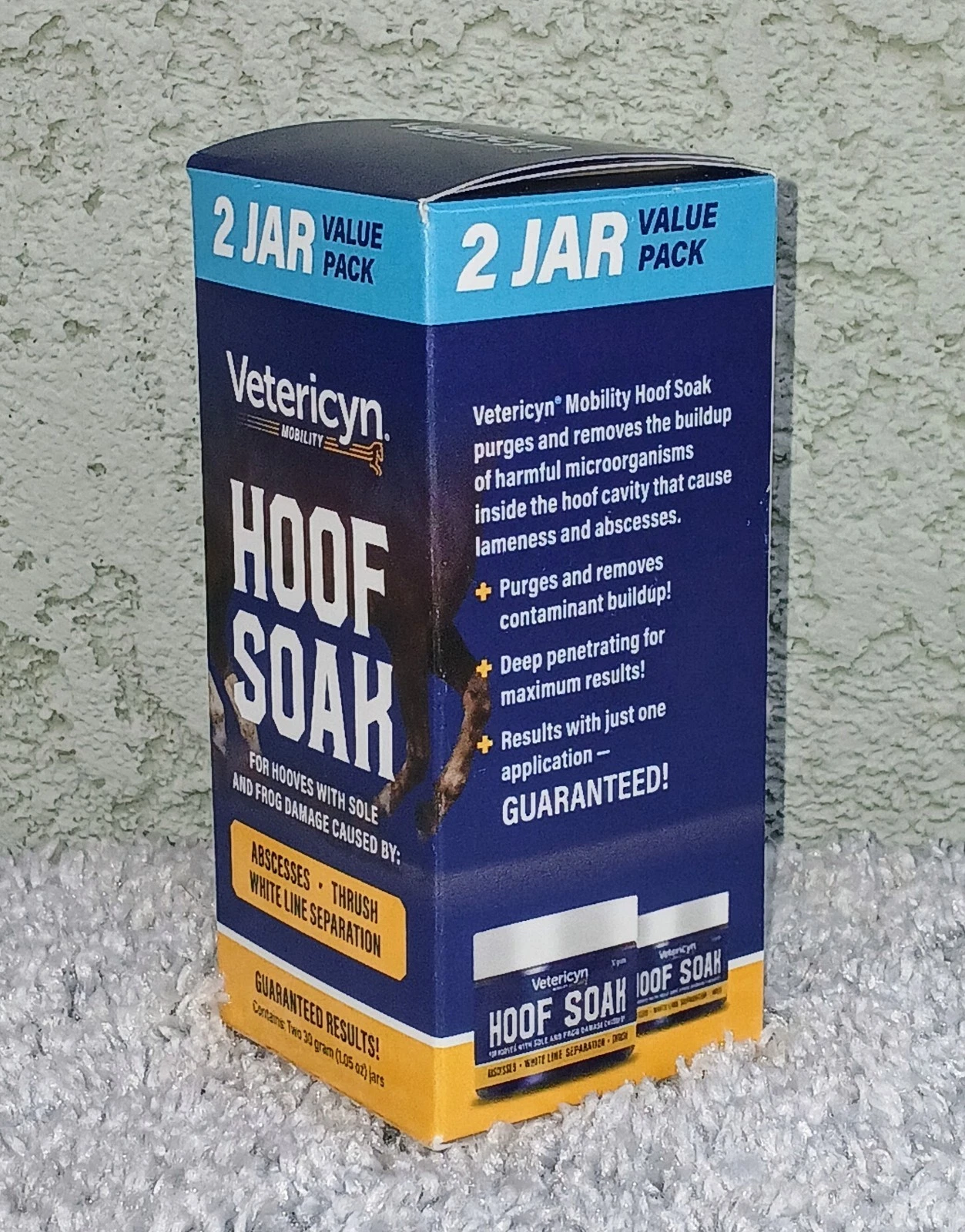 Vetericyn Mobility Hoof Soak – 30 g, 2-Pack