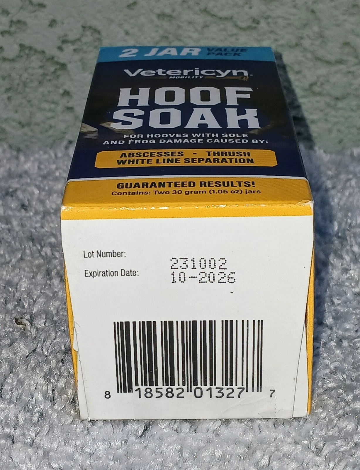 Vetericyn Mobility Hoof Soak – 30 g, 2-Pack