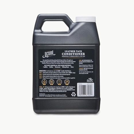 Lexol Leather Conditioner – Leather Care for Saddles, Horse Tack, Boots, Furniture & Auto Interiors