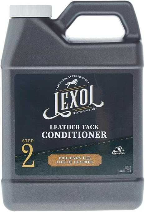 Lexol Leather Conditioner – Leather Care for Saddles, Horse Tack, Boots, Furniture & Auto Interiors