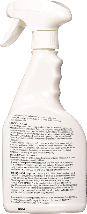 Poultry Spray- Pure Planet 22oz