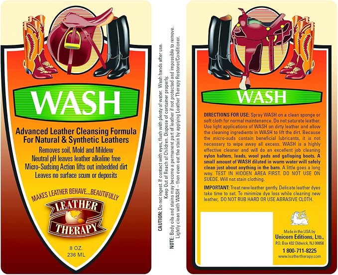 Leather Therapy Wash Spray 32oz 