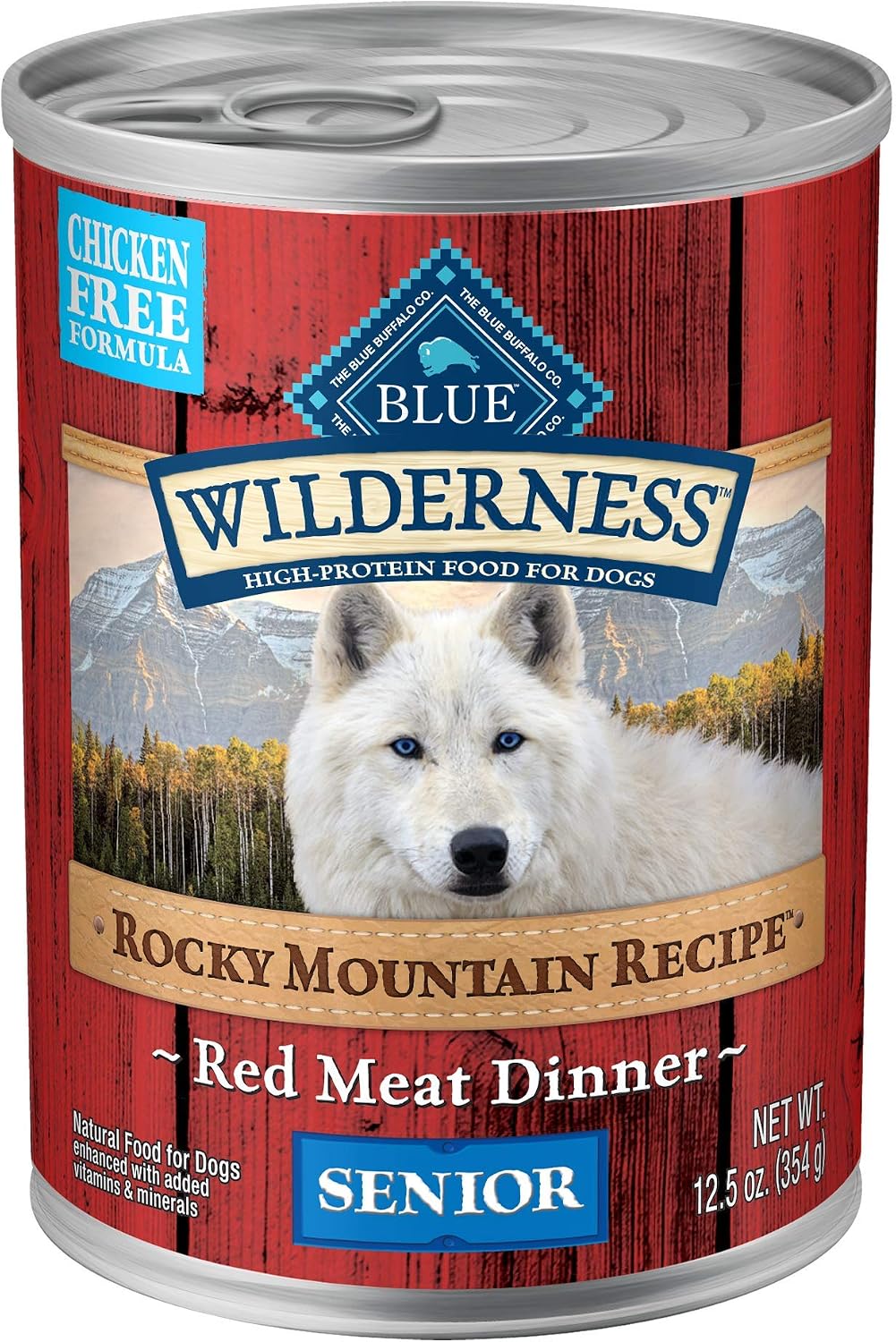 Blue Buffalo Wilderness Rocky Mountain Grain Free Red Meat Senior 12 / 12.5 oz