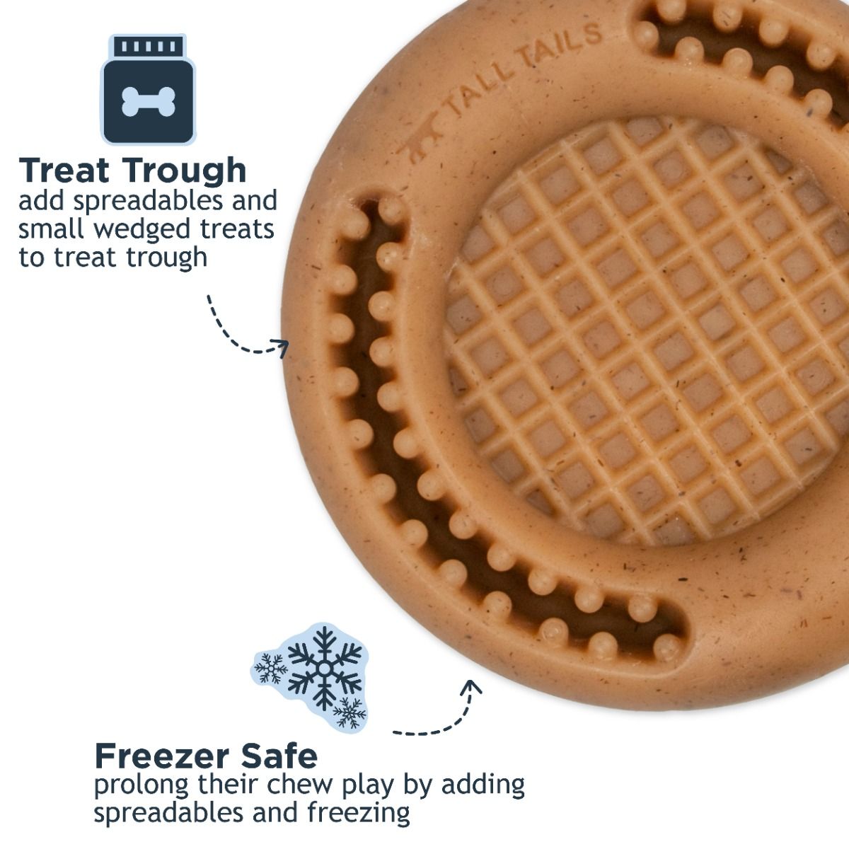 Tall Tails Wiggle Waffle Chew Dog Toy