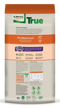 Nutrena True Professional 30/20 Dry Dog Food – 50 lb