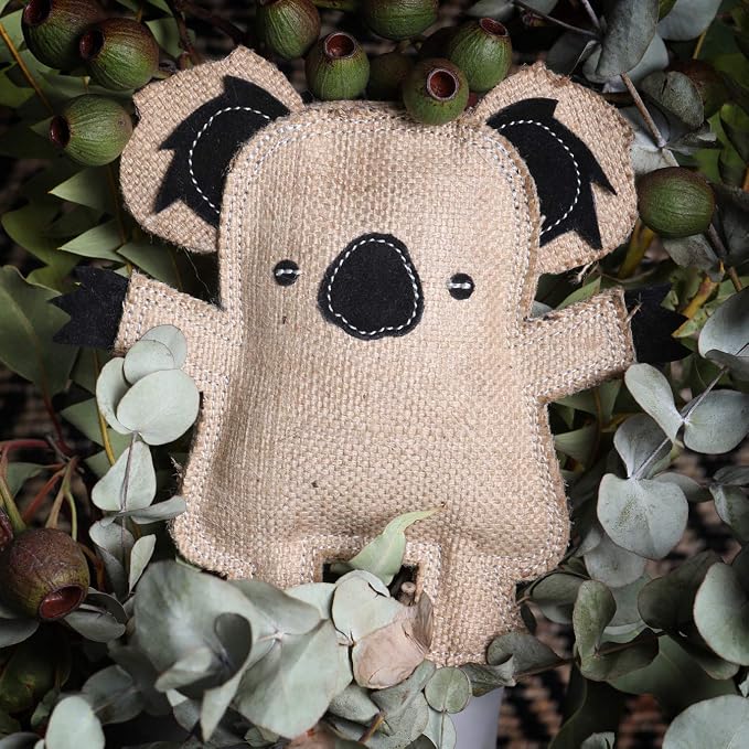 DOOG Kevin Koala Dog Toy – Plush Squeaky Australian Animal Toy for Dogs