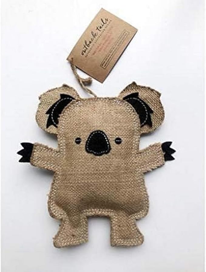DOOG Kevin Koala Dog Toy – Plush Squeaky Australian Animal Toy for Dogs