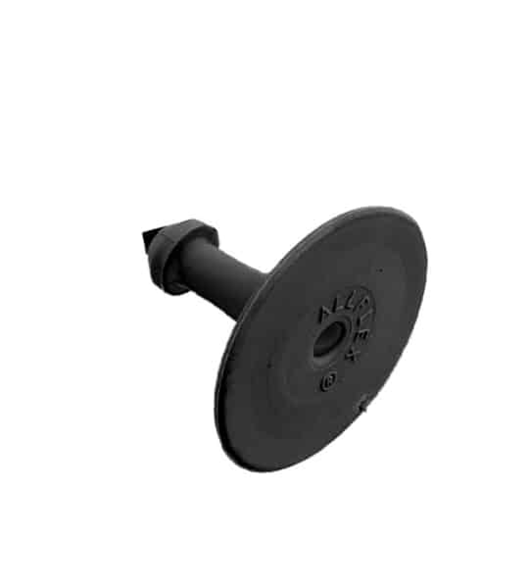 Allflex Small Male Livestock Ear Tags – Black Replacement Male Buttons for Cattle, 25 Pack