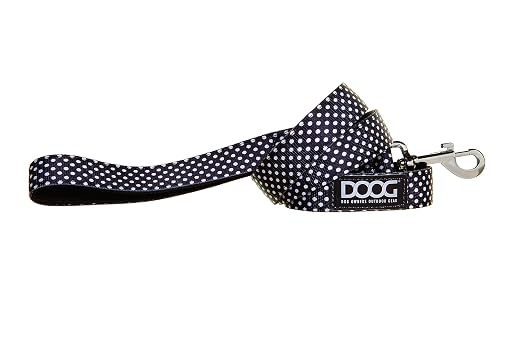 DOOG Pongo Dog Lead – Neoprene Dog Leash for Small Dogs, Small