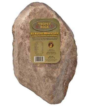Trophy Rock Natural Deer Mineral Lick – 20lb, Pallet of 35 — image 1