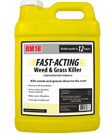 Fast-Acting Grass & Weed Killer Plus Diquat – 2.5 Gallons — image 1