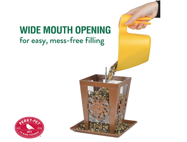Perky-Pet® Sun and Star Lantern Wild Bird Feeder – 3 lb Seed Capacity