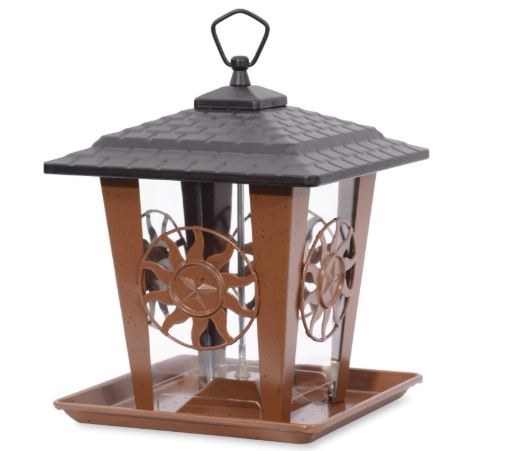 Perky-Pet® Sun and Star Lantern Wild Bird Feeder – 3 lb Seed Capacity