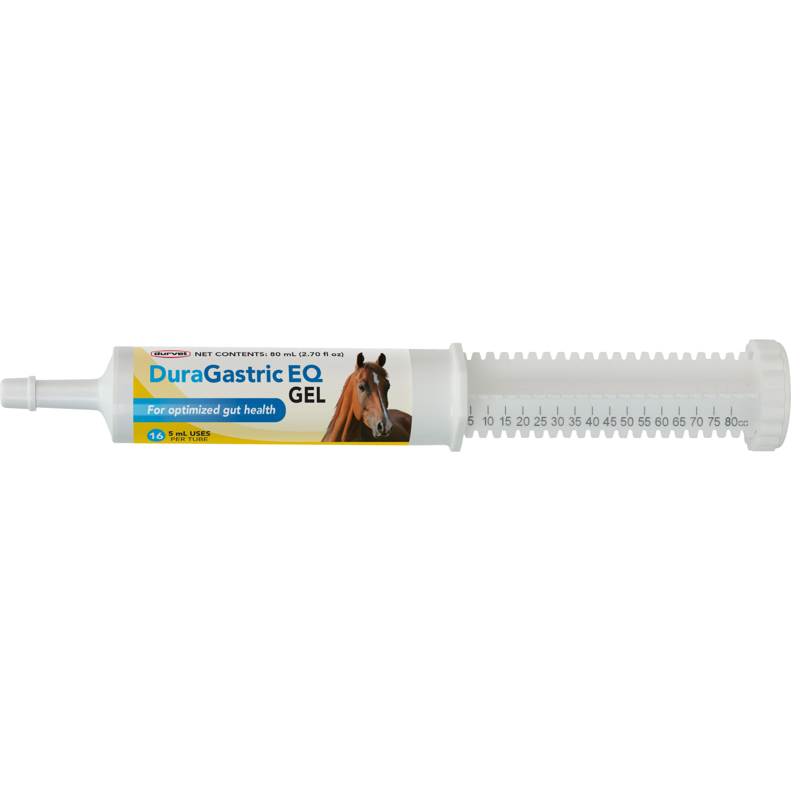 Durvet DuraGastric EQ Gel for Horses – Digestive & Gastric Support, 80 m